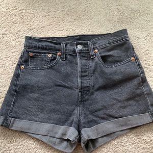 Grey Levi Shorts